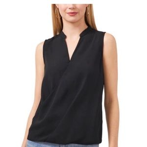Vince Camuto black dressy top
